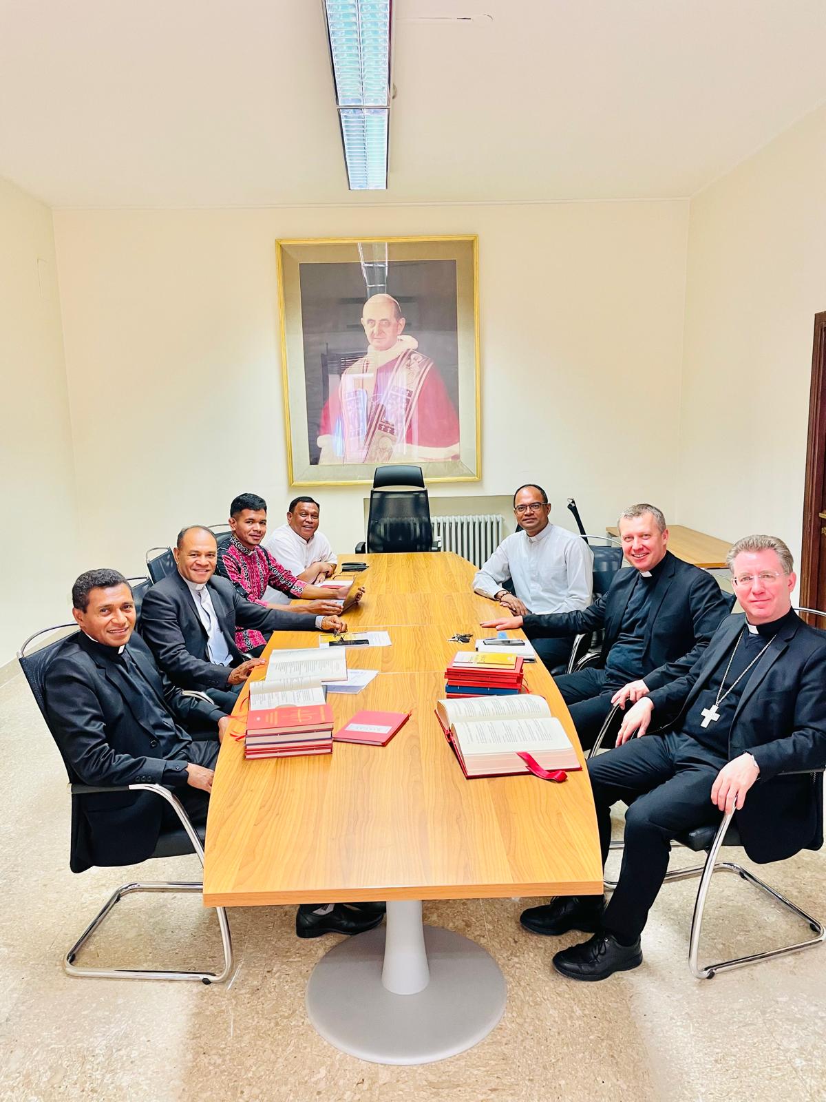 Breve relatório sobre o encontro da Comissão nacional de Liturgia e o Dicastério para o Culto Divino em Roma